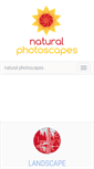 Mobile Screenshot of naturalphotoscapes.com